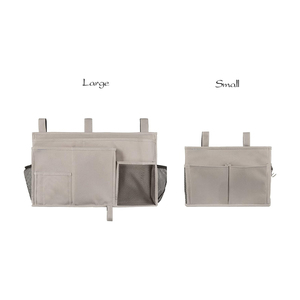Organisateur suspendu beige à multiples poches, universel pour fauteuil ou fauteuil roulant, pour la maison et l'extérieur - Product Image 4