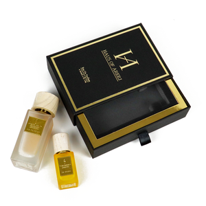 Boîte-cadeau <span class=keywords><strong>de</strong></span> luxe <span class=keywords><strong>de</strong></span> tiroir d'impression <span class=keywords><strong>de</strong></span> logo avec l'emballage fait sur commande <span class=keywords><strong>de</strong></span> boîte <span class=keywords><strong>de</strong></span> parfum <span class=keywords><strong>de</strong></span> conception <span class=keywords><strong>de</strong></span> ruban - Product Image 3