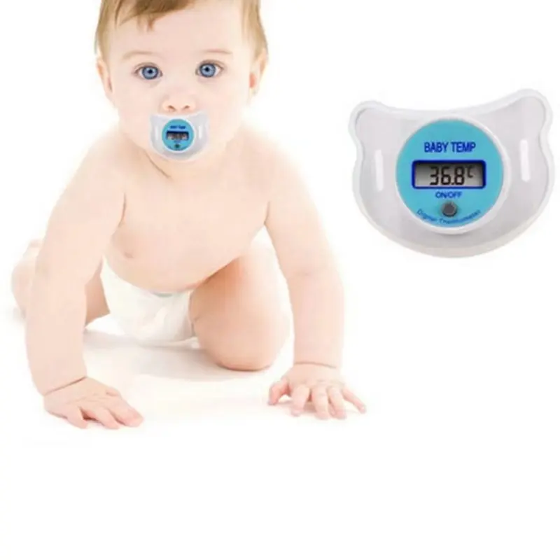 جهاز إخطار بالدفء لحديثي الولادة له حافظة لحلمة ومقياس الحرارة مع ذاكرة بيانات وإيقاف تشغيل تلقائي