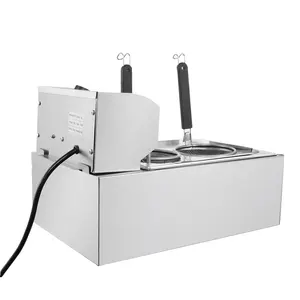 1500W macchina da <span class=keywords><strong>cucina</strong></span> multiuso nuova condizione di Pasta per tagliatelle Spaghetti gnocchi <span class=keywords><strong>snack</strong></span> fritti con due cestini - Product Image 2