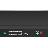 Boîtier de distribution d'alimentation métallique 19 pouces pour montage en rack STS ATS PDU avec prises 250V 10A-16A-32A en option, type réseau