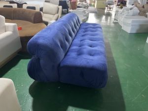 Design moderne INS célèbre & Tobia Scarpa Soriana salon canapé ensemble causeuse banc avec cadre en acier inoxydable - Product Image 4