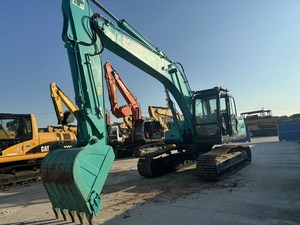 Bon prix Excavatrice hydraulique d'occasion Kobelco SK210 Chantier de construction Matériel de terrassement Puissance forte Performance stable - Product Image 5