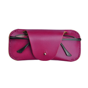 Creative Leather <b>Glasses</b> <b>Case</b>, Sunglasses Pouch, Stylish <b>Soft</b>-Pack <b>Glasses</b> Protective Cover - Product Image 3