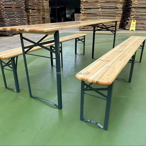 Set <span class=keywords><strong>Tavolo</strong></span> e Panche <span class=keywords><strong>Pieghevoli</strong></span> Portatili per Picnic e Birra da Esterno, Arredamento da Giardino per Pub a Prezzo Conveniente - Product Image 1