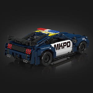 Mould <span class=keywords><strong>King</strong></span> 15073 Modèle de <span class=keywords><strong>Voiture</strong></span> Sportive Mustang 786 Pièces, Briques de Construction Transformables à Tirer Arrière, Échelle 1:6, <span class=keywords><strong>Jouet</strong></span> Éducatif Technique en Plastique - Product Image 3