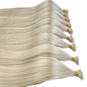 Extensions de cheveux Nano Ring de meilleure qualité 2023, 100% cheveux humains Remy, extensions de cheveux vierges à double brin Nano Ring - Product Image 1