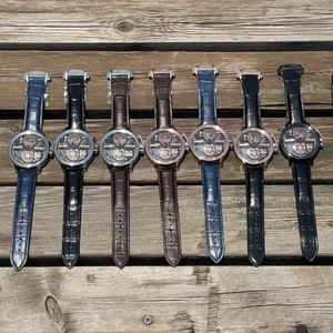 Orologio Sportivo Automatico da Uomo Jacob & Co Godfather con Movimento Citizen Cinturino in Pelle e Gomma da 20 mm Chiusura a Scomparsa - Product Image 4