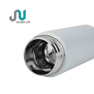 Bouteille d'eau <span class=keywords><strong>thermos</strong></span> intelligente en acier inoxydable nouveau design avec <span class=keywords><strong>bouchon</strong></span> d'affichage de la température capacité de 400ml pour le camping écologique - Product Image 5