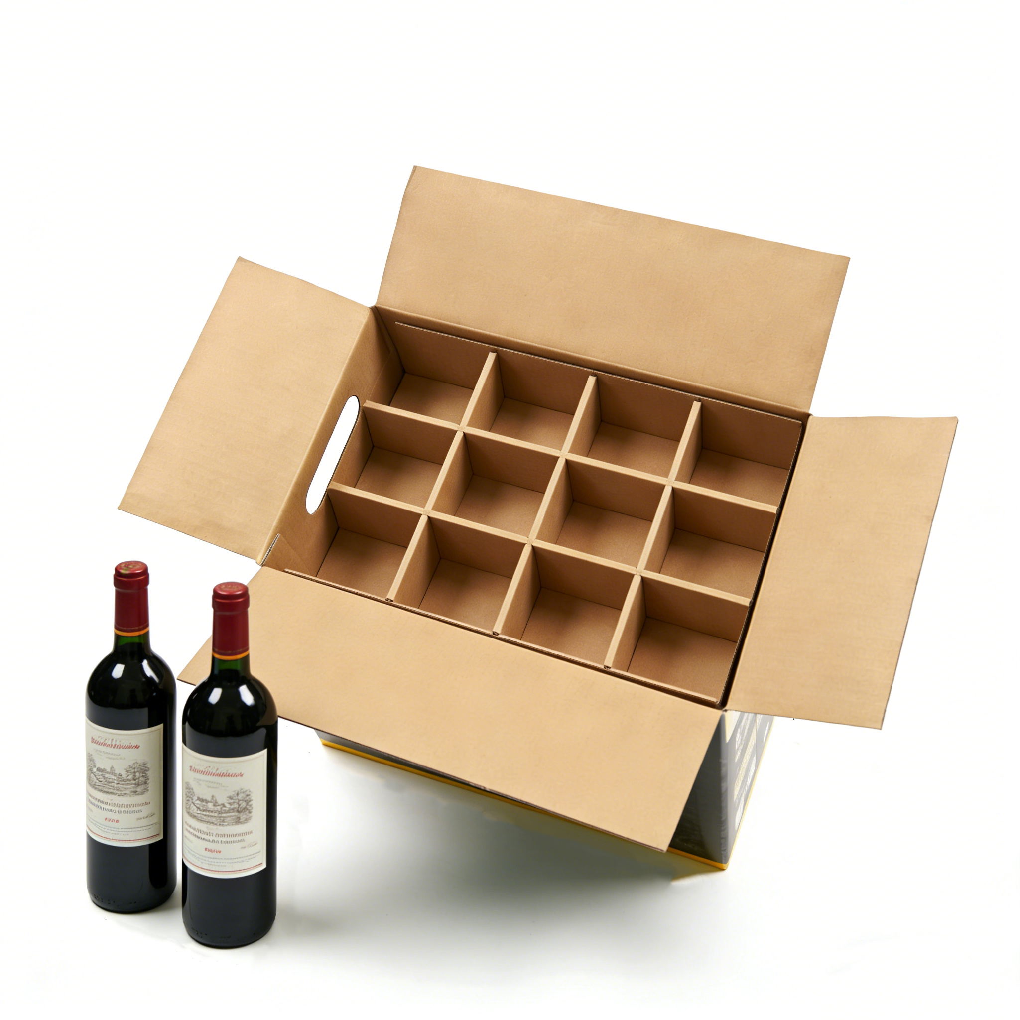 We Can Source It Ltd - 30 X 12 Bottle Wine Boxes With Built