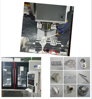 Dissipateur thermique en aluminium usiné CNC avec surface anodisée, services de pliage et de soudage, norme européenne