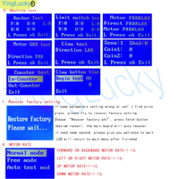 Mini jeux à pièces de distributeur automatique d'arcade de griffe de grue avec des accessoires d'amusement de jouet en peluche comprenant la carte mère de carte PCB