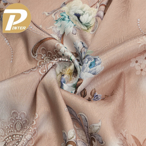 Nhà Cung Cấp Chuyên Nghiệp Của Chất Lượng Cao Hoa Bãi Biển Phong Cách Satin In Kỹ Thuật Số Vải 100% Polyester Cho Cô Gái 'Ngủ Dresses - Product Image 5