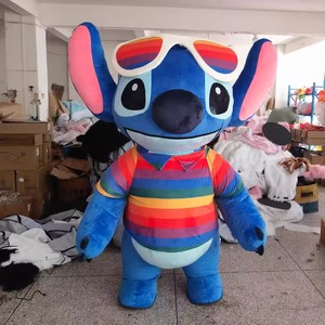 Tùy chỉnh kích thước khổng lồ Inflatable khâu linh vật sang trọng trang phục dễ thương đi bộ phim hoạt hình nhân vật đồ chơi - Product Image 3