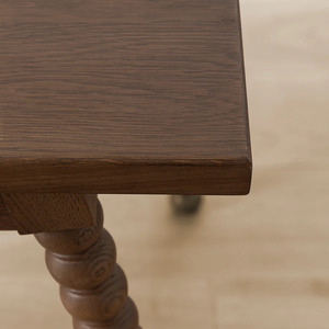 Bureau américain rétro en bois massif vieilli <span class=keywords><strong>Colonne</strong></span> romaine simple Wabi-Sabi Table d'écriture moderne <span class=keywords><strong>Commode</strong></span> de chambre à coucher durable pour l'entrée - Product Image 5