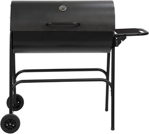 Barbecue Affumicatore da Esterno a Carbonella Colore Nero - Product Image 1