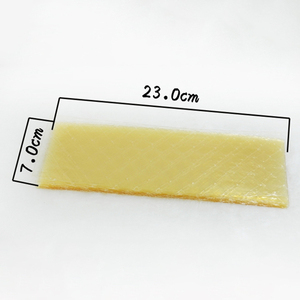 Gélatine de feuilles comestible 200BL, 5 g par feuille, <span class=keywords><strong>pour</strong></span> garnitures de pâtisserie et décorations de gâteaux - Product Image 4