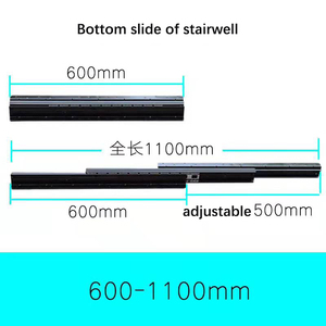 Roulement à billes télescopique robuste <span class=keywords><strong>sous</strong></span> les escaliers 52mm installé au bas de la glissière de <span class=keywords><strong>tiroir</strong></span> de cage d'<span class=keywords><strong>escalier</strong></span> - Product Image 5