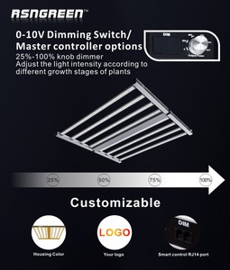 Risen Green 6/<span class=keywords><strong>8</strong></span> Bar Full Spectrum Grow Light LED Plantas de interior Grow Light para sistema hidropónico Invernadero Grow Tent - Product Image 6
