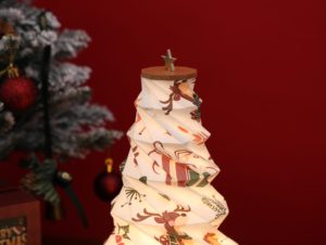 Nuova Lampada LED a Forma di Albero di Natale Allungabile, Decorazione <span class=keywords><strong>da</strong></span> Tavolo, Illuminazione Festiva per Casa, Lampada Pieghevole a Batteria - Product Image 3