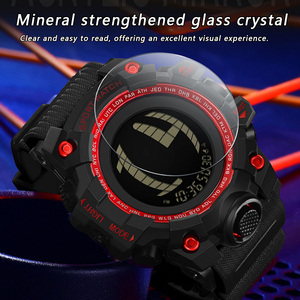 Montre numérique multifonctionnelle pour étudiants SANDA 2200 avec grands chiffres, étanche, compte à rebours, montre de sport d'extérieur - Product Image 6