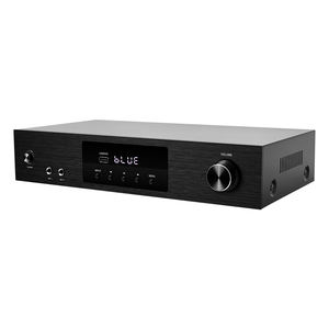 Amplificateurs audio numériques domestiques Hyper Sound Classe D 120W, amplificateur de puissance <span class=keywords><strong>basse</strong></span> fréquence Bluetooth, amplificateur HiFi FM, haut-parleurs de musique, caisson de basses AV-270 - Product Image 4