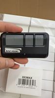 Télécommande de porte de garage multifréquence 315Mhz 390Mhz, 893MAX, copie du code roulant, compatible avec les ouvre-portes Merik, bouton d'apprentissage