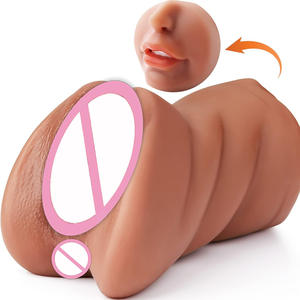 Best-seller transfrontalier, masturbateur double anal-vaginal, jouet sexuel réaliste, produit <span class=keywords><strong>de</strong></span> nouveauté pour adultes, livraison directe disponible - Product Image 5