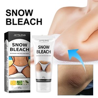Jaysuing 100% naturel végétalien à base de plantes éclaircir les taches sombres intime partie privée hydratant éclaircissant blanchissant neige blanchir la peau