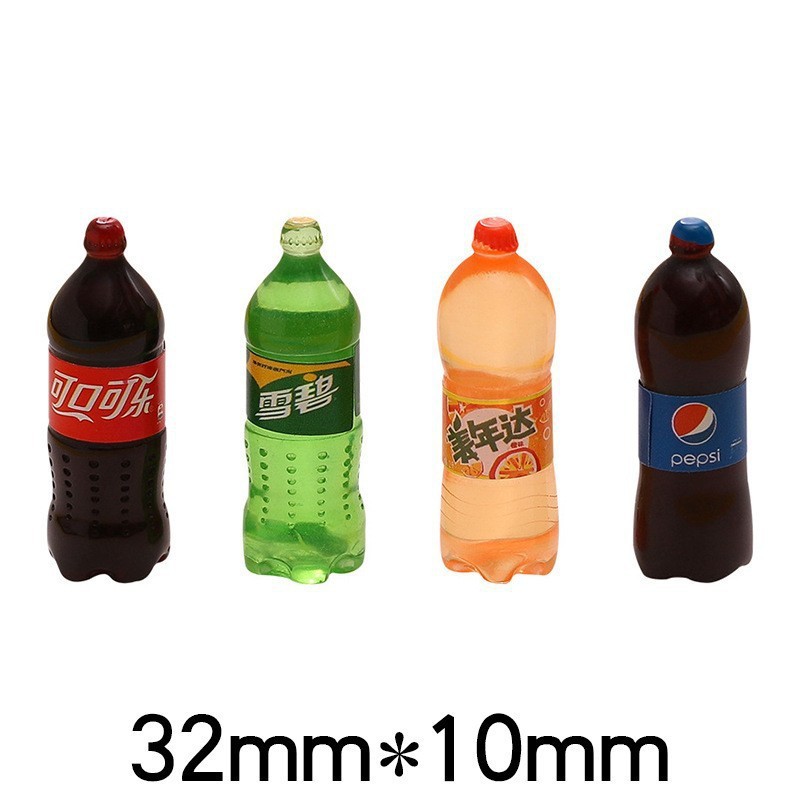 Styles variés de bouteilles de soda simulées