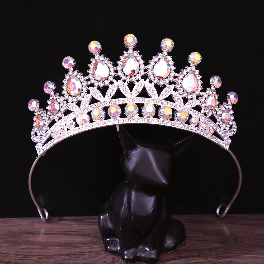 โมเดลเพชร AB สีเงินหนา