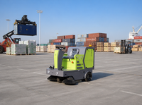 Nouvelle Balayeuse Commerciale et Résidentielle A15 pour le Nettoyage des Rues et des Voies, Autopropulsée, Alimentée par Batterie, avec Suppression des Poussières, Utilisation en Extérieur