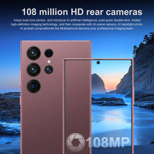 En çok satan ULTRA ultra 22 + 2TB küresel 5G Android cep telefonu Smartphone 6.8 inç büyük ekran Unlocked Phones ULTRA akıllı cep telefonları