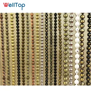 Sofa Upholstery Strips Brass/Nickel/Bronze/Golden Decorative Nails StripsTapes VT-14.112