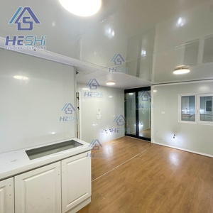 Casa Contenedor HESHi, Unidad de Vivienda Modular Prefabricada, Diseño Rectangular Minimalista, Exterior Blanco - Product Image 3
