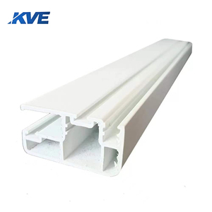 Tùy chỉnh rõ ràng trắng đen gấp đồ nội thất cửa U kênh OEM tùy chỉnh phong cách PVC cửa sổ ép đùn nhựa hồ sơ - Product Image 5