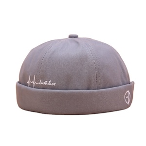 Nuevo Sombrero de Marinero Retro para <span class=keywords><strong>Hombre</strong></span> y Mujer, Estilo Landlord, Tendencia Urbana de Primavera y Verano, Sombrero Melón - Product Image 4