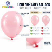 Ballons en latex bleu et violet en gros, 12 pouces, 60 unités, CE/EN71/BSCI/CPC - Couleurs assorties pour les fournitures de fête de baby shower