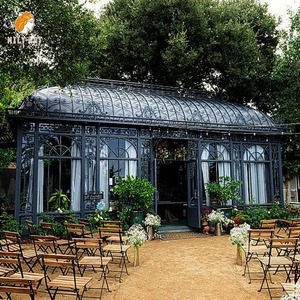 Gazebo <span class=keywords><strong>de</strong></span> Hierro Forjado <span class=keywords><strong>de</strong></span> Estilo Europeo Personalizado MILY, Invernadero <span class=keywords><strong>de</strong></span> Alta Calidad para Decoración <span class=keywords><strong>de</strong></span> Exteriores - Product Image 4