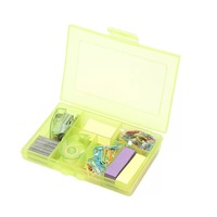 Mini Kit de suministros escolares que incluye clip de papel, Mini grapadora de goma, dispensador de cinta y nota adhesiva
