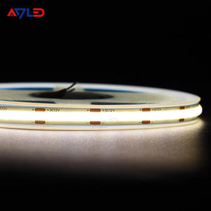 Bande LED flexible DC12V24V IP20 FCOB 480 LED, lumière blanche dimmable, éclairage linéaire extérieur pour projet commercial, 8MM IP67 pour chambre d'hôtel - Product Image 3