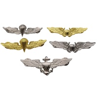 Badges en métal émaillé personnalisés, fabrication usine depuis 12 ans, badges en métal US, badges de poitrine marine, badges de casquette