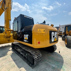 Low Price Japanese-made Caterpillar 13-ton CAT313D2GC <b>Small</b> Crawler Hydraulic Excavator 74.5kW Power 0.53m <b>Bucket</b> Capacity for - Product Image 1
