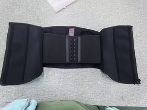 Faja Gaine Amincissante Courte <span class=keywords><strong>pour</strong></span> Torse, Enveloppement Abdominal, <span class=keywords><strong>Ceinture</strong></span> de Maintien à Crochets Intérieurs et Fermeture Éclair, Effet Sablier - Product Image 2