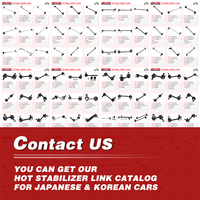 Pièces de suspension automobile KINGSTEEL, barre stabilisatrice, biellette de direction, rotule, biellette de stabilisation pour TOYOTA NISSAN HYUNDAI HONDA MAZDA
