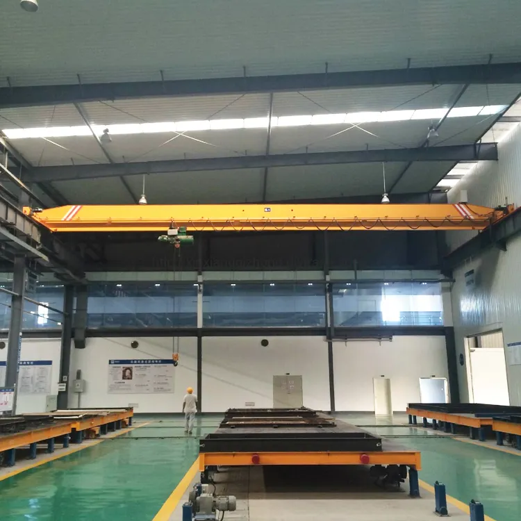 Entrepôt de grue aérienne de haute qualité de monorail de pont à faisceau unique de 5 tonnes