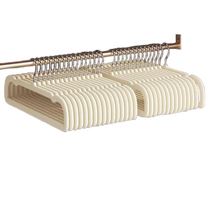 Plastic Pant <b>Hanger</b> Rectangle Non-Slip Storage Organizer For Wardrobe <b>Clothing</b> - Product Image 5