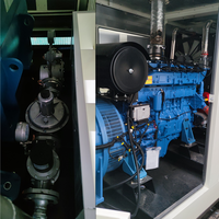 Groupe électrogène de secours au gaz naturel 300 kW 375 kVA refroidi par eau, générateur CNG LNG PNG avec moteur Yuchai YC6T500N-D30 pour l'irrigation