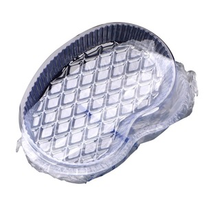 Bandeja Desechable para Cambio de Apósitos en Forma de Riñón, 120 mm, Plástico Transparente, Empaque Individual Esterilizado, 100 Unidades - Product Image 1