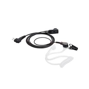 Écouteur espion noir dissimulé pour talkie-walkie portable, radio bidirectionnelle avec interface 3,5 mm, tube acoustique, écouteur - Product Image 5